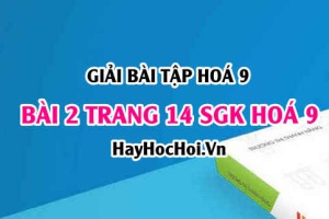Giải bài 2 trang 14 SGK Hoá 9: Tính chất hoá học của Axit